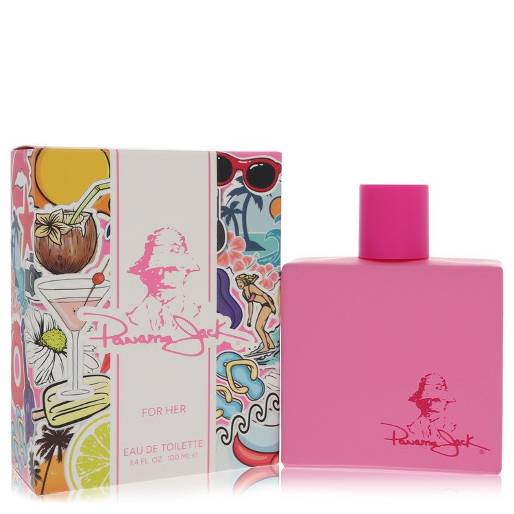 Panama Jack for Her by Panama Jack Eau De Toilette Spray 3.4 oz Panama Jack for Her by Panama Jack Eau De Toilette Spray 3.4 oz